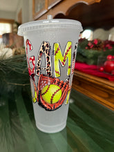 Load image into Gallery viewer, Glitter Cups with Straws