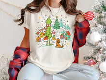 Load image into Gallery viewer, Grinch & Max Christmas Village Tee