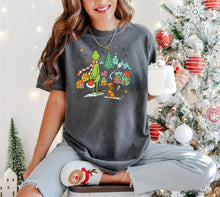 Load image into Gallery viewer, Grinch &amp; Max Christmas Village Tee
